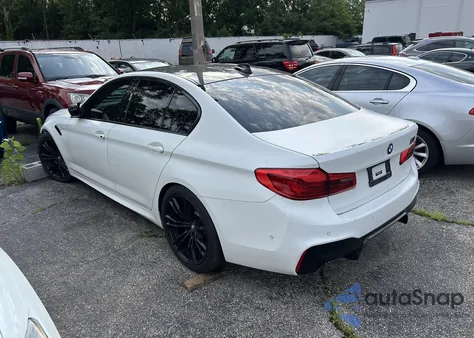 2020 BMW M5 Competition из США, поврежденный, VIN WBSJF0C08LB448907